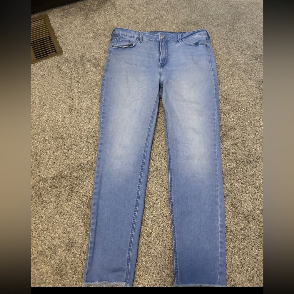 old navy super skinny rockstar jeans size 14